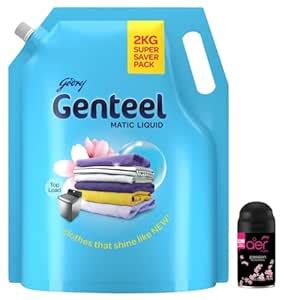 Genteel Liquid Detergent Refill Pouch for Both Top load and Front load ...