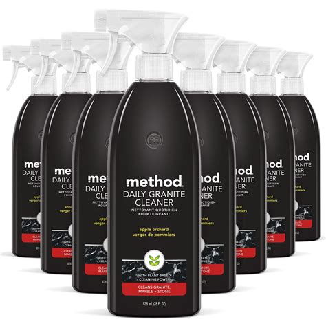 Method Daily Granite Cleaner Spray - Apple Orchard Scent (28 oz, 8 ...