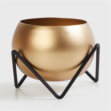 Buy Valencia Set of 2 Metal Planters with Stands from Home Centre at ...