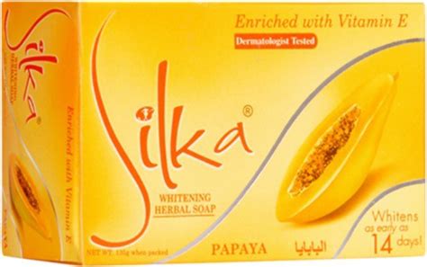 Silka Papaya Skin Fairness Soap - Price in India, Buy Silka Papaya Skin ...