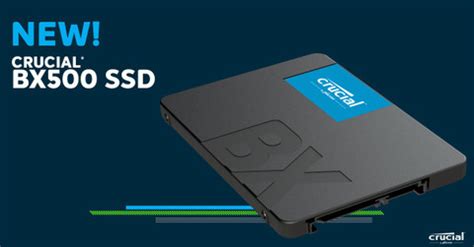 Crucial BX500 3D NAND 2.5-inch 500 GB Desktop, Laptop Black SATA ...