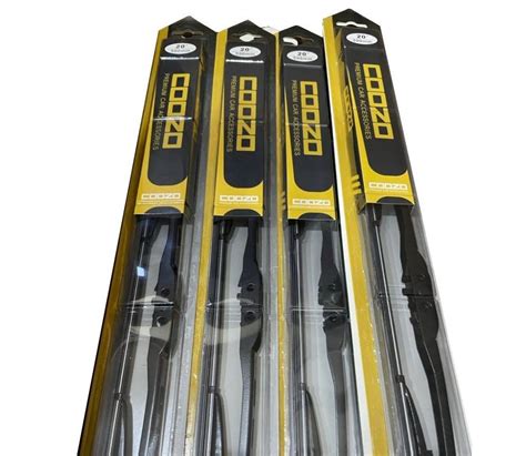 Coozo Conventional Metal Frame Windshield Wipers For Renault Captur (D ...