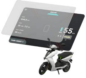 Zealsy Screen Guard for Ather 450X Speedometer Touch Display Protector ...