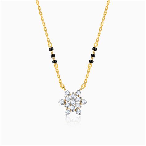 Lab Grown Diamond Mangalsutra Designs Online – Heer by GIVA