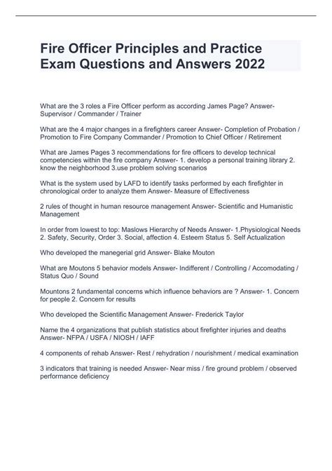 Competency Questions and Answers Fire Service 的图像结果