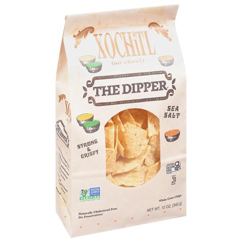 Xochitl The Dipper Sea Salt White Corn Chips 12 oz 12 oz | Shipt
