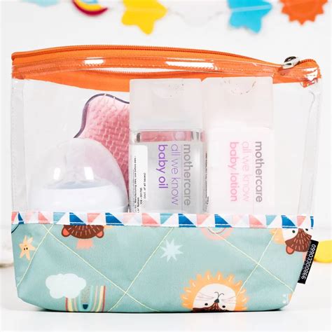 Clear Zip Kit - Fancy Lion – Rosada Baby