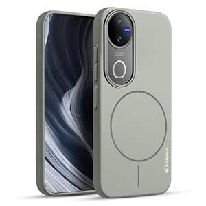 KARWAN®️Magnetic Ultra Slim-Fit Back Case Cover for Vivo V50 |Hard PC ...