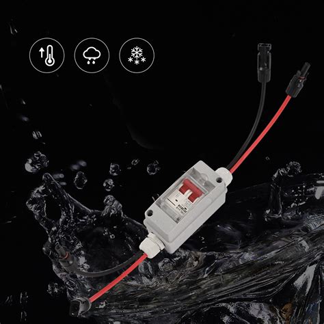 Buy 12V-400V DC Disconnect Switch Solar Panel Miniature Circuit Breaker ...