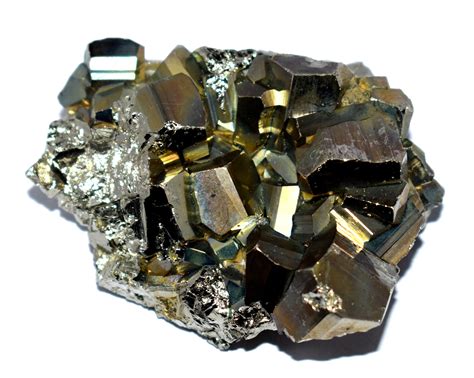 Stunning Golden Pyrite Cluster Crystal, 147.20 Gram, Natural Gemstone ...