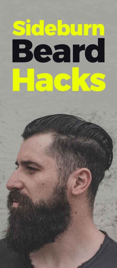 3 Basic Sideburn Beard Styles You Must Learn To Master!