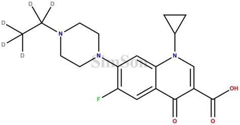 Enrofloxacin D5 | CAS No- 1173021-92-5 | Simson Pharma Limited