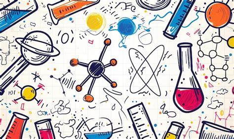 Cute Science Pattern 的图像结果