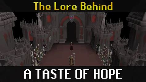 Image result for OSRS A Taste of Hope Guide