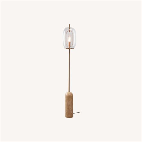 CB2 Capullo Glass Floor Lamp - AptDeco