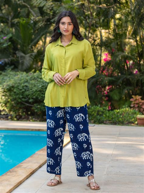 Aparajita Viscose Slub Women's Co-ord Set of 2 | Pinklay – Pinklay (India)