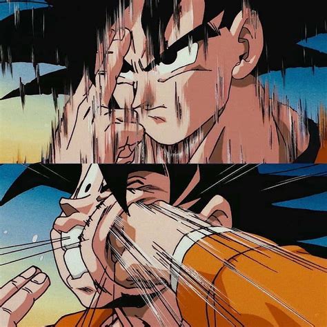 Dragon ball l Vegeta (210k+) | Krillin punched Goku after instant ...