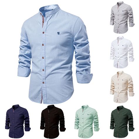 UVEASISHA Sales Today Clearance Henley Business Casual Shirts for Men ...