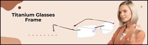 Redex Titanium Glasses Frame, Rimless Frameless Eyeglasses for Men and ...