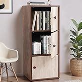 ABOUT SPACE Wooden Cabinet - 3 Tier Engineered Wood Storage Cabinet for ...