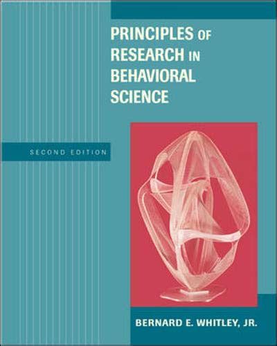 Buy Principles of Research in Behavioral Science Book Online at Low ...