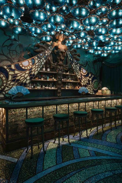 Dragonfly bar buzzes into Singapore with Art Nouveau decor and bespoke ...