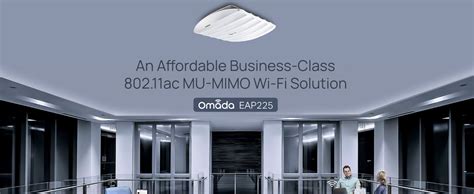 TP-Link Omada EAP225 AC1350 Wireless Ceiling Mount Access Point
