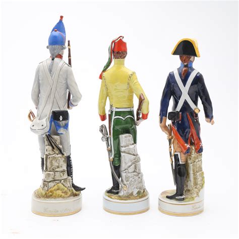 Images for 3309713. Three soldiers in Spanish porcelain, 20th Century ...