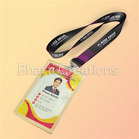 Acrylic Id Card Holder - Standard CR80 Size, Rectangular Shape - Buy at ...