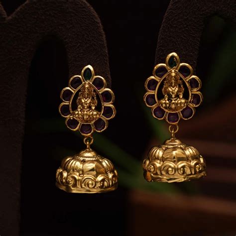 Earrings for Girls and Women | Shop Antique Jhumka Earrings Online