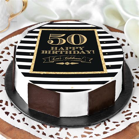Buy/send 50th Birthday Celabration Cake order online in Vijayawada ...