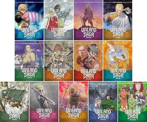 Vinland Saga Manga Set, Volumes 1-13: Makoto Yukimura: 9780545922722 ...
