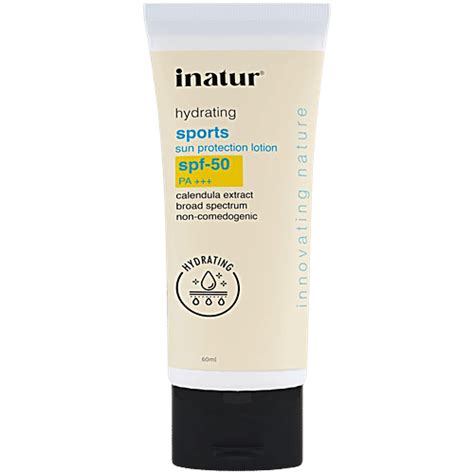 Buy Inatur Sports Sunscreen Lotion SPF 50 Online at Best Price of Rs ...