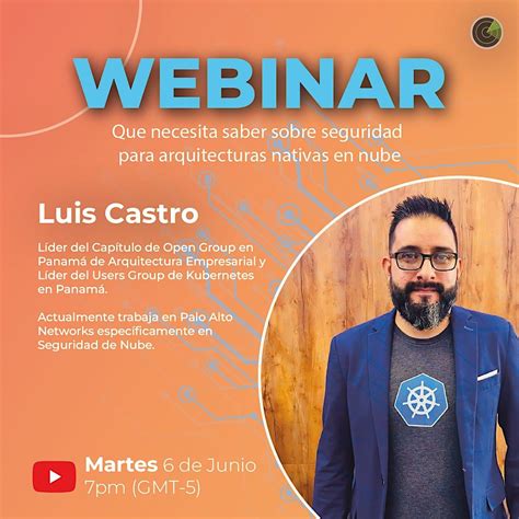 Seguridad para arquitecturas nativas en nube, June 6 2023 | Online ...