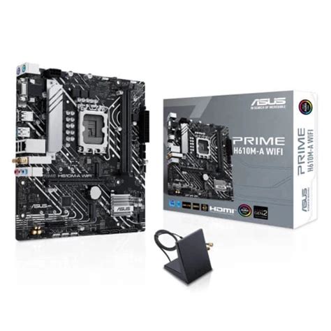Buy ASUS Prime H610M-A WIFI DDR5 Intel Motherboard | Elitehubs.com ...