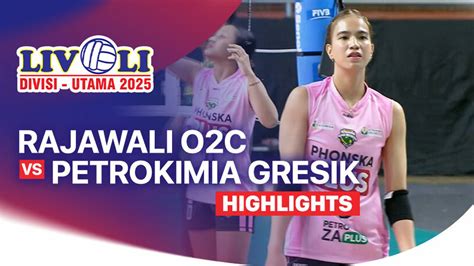 Final Four: Rajawali O2C vs Petrokimia Gresik Pupuk Indonesia ...
