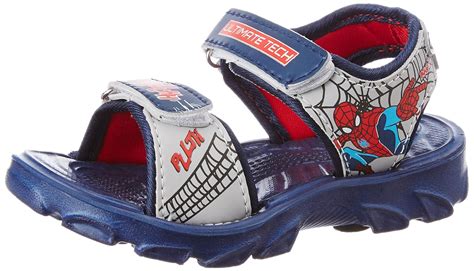 Spiderman Boy's Navy Sandals and Floaters - 6 UK/India (23 EU) : Amazon ...