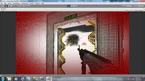 Unity Crator FPS Tutorial 的图像结果