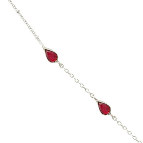 Silver 92.5 Lotus Drop Necklace – Unniyarcha