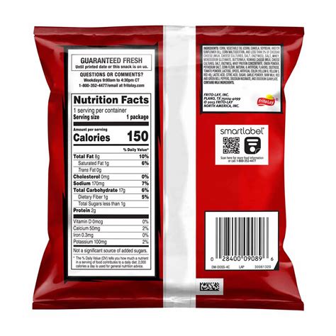 Buy Doritos Tortilla Chips, Nacho Cheese Flavored, 1 oz from Dollar ...