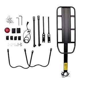 LOOM TREE® Bicycle MTB Bike Rear Rack Luggage Carrier Shelf Bracket ...