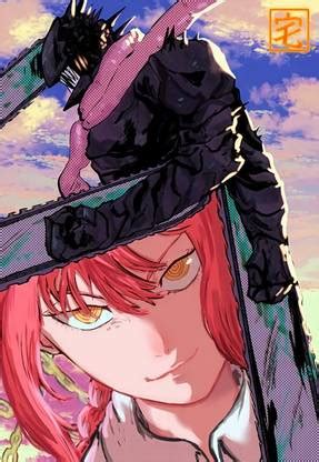 Chainsaw Man Anime Matte Finish Poster Paper Print - Animation ...