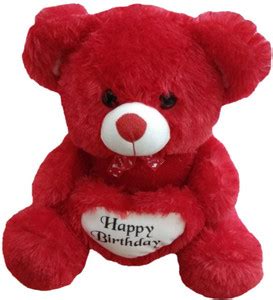 AVS Stuffed Spongy Hugable Cute Happy Birthday Teddy Bear - 45 cm ...