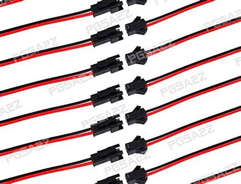 PGSA2Z™ 10 Sets Male and Female Jst Connectors Lock Type : Amazon.in ...