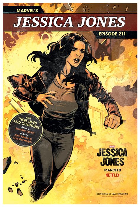 11 of 13. - Jessica Jones Netflix Season 2 comic cover art. | Jessica ...