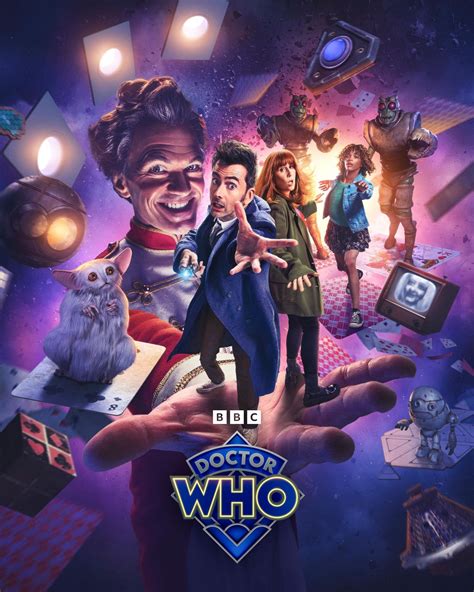 Doctor Who 60th Anniversary Key Art Poster Covers All 3 Specials