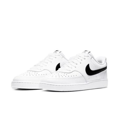 Nike COURT VISION LOW Men's White Black | Ubuy India