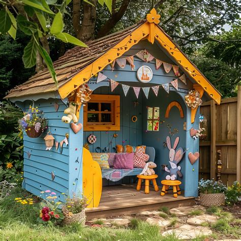 Kids Garden House - Playhouse Plan