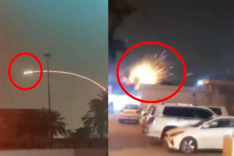 美驻伊拉克大使馆附近落下2妹火箭弹 伊朗否认涉入-侨报网