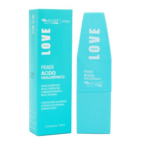 Primer Ácido Hialurônico Max Love 30ml Max Love